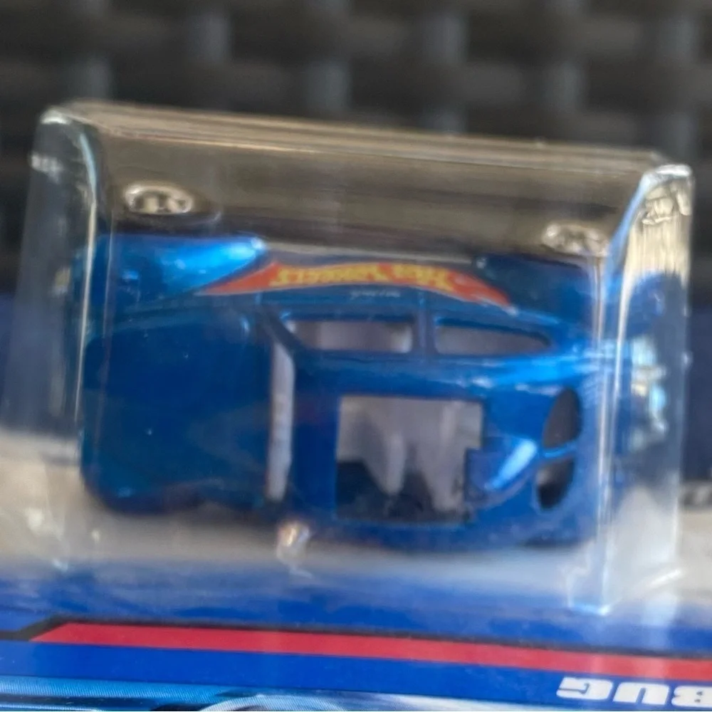1997 Vintage Hot Wheels Collector #835 BAJA BUG Blue w/Chrome BW Spoke W…